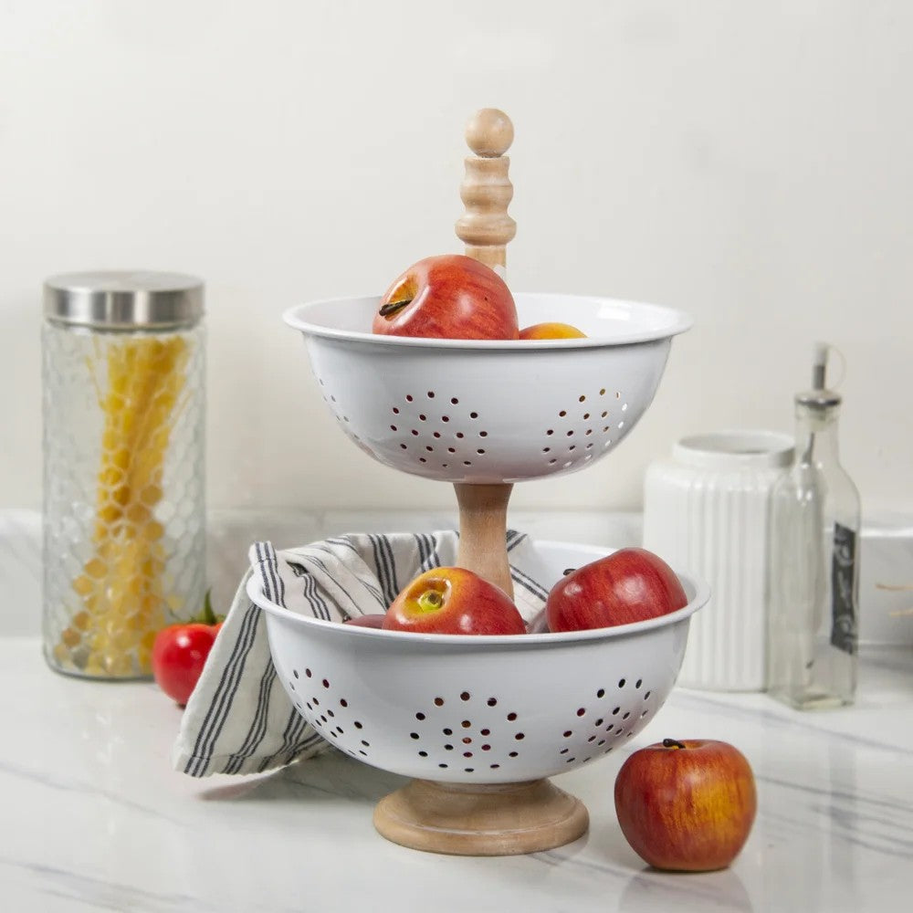 Metal 2 Tiered Stand