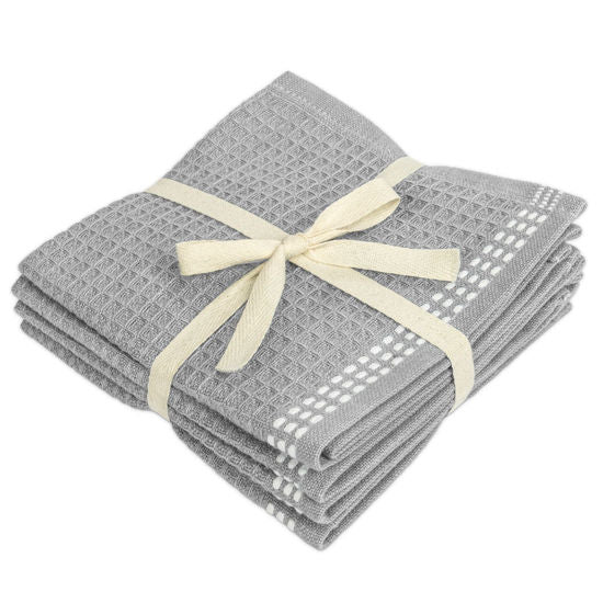 Grey Dishcloth Set/4