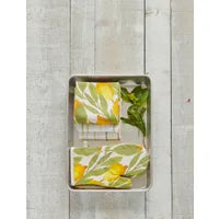 Lemon Oven Mitt Set/2