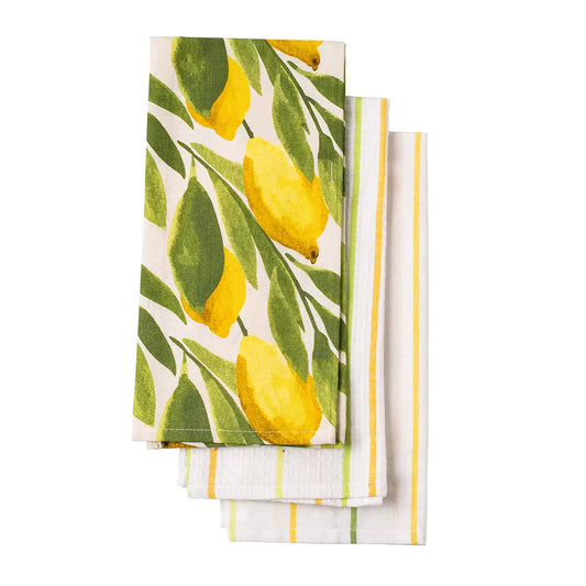 Lemon Dish Towel Set/3