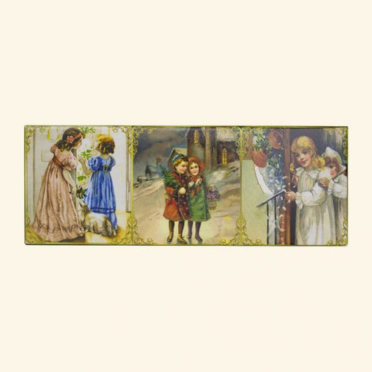 Vintage Victorian Christmas Box of 3